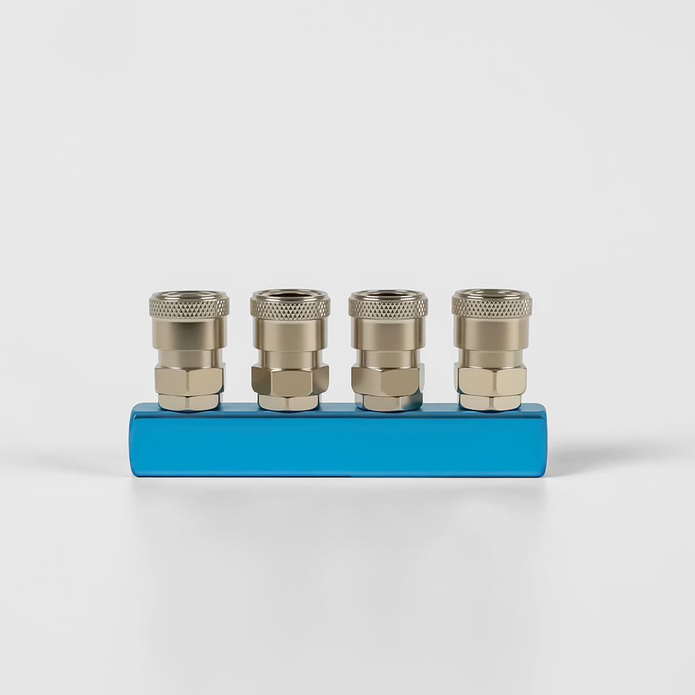 C-Type Straight Multi-Ways Manifold